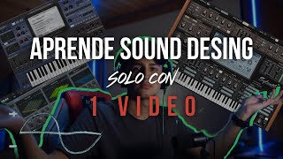 Conocimientos FUNDAMENTALES para aprender Diseño de sonido  Sound Desing Tutorial básico [upl. by Rolyt833]