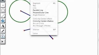 Constructing Circles with GSP [upl. by Diego]