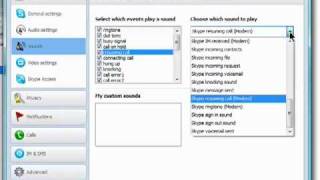 Changing your ringtones on Skype [upl. by Asyral]