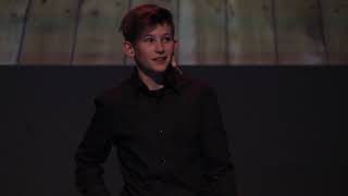 Cell Phone Addiction  Tanner Welton  TEDxLangleyED [upl. by Hniht417]