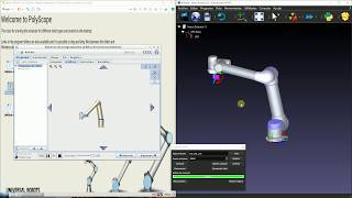 RoboDK PolyScope conexión básico [upl. by Aneekas]