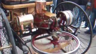 The first car ever running live The Benz Motorwagen 1885 [upl. by Verdi850]