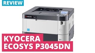 Printerland Review Kyocera ECOSYS P3045dn A4 Mono Laser Printer [upl. by Ive94]