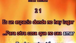 karaoke el amor jose luis perales [upl. by Boser]