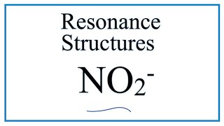 Resonance Structures for NO2 Nitrite ion [upl. by Nole520]