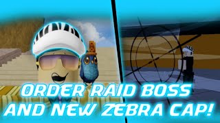 HOW TO SPAWN LAWORDER RAID BOSS AND GET THE ZEBRA HAT IN BLOX FRUITS UPDATE 10 [upl. by Negrom]