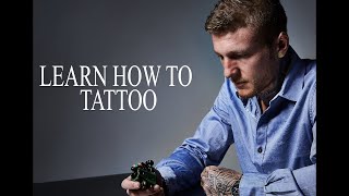 LEARN HOW TO TATTOO THE STRAIGHT LINE [upl. by Yrellam]