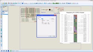 Proteus and Raspberry Pi GPIO Programming [upl. by Kendy]