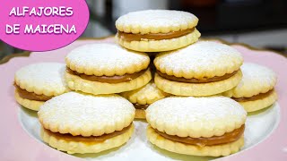 Cómo PREPARAR ALFAJORES CASEROS de MAICENA  Victoria Abanto [upl. by Nyhagen688]