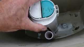 How to easily fix the push button cistern no tools required [upl. by Ahsekat767]