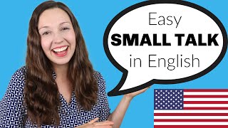 Easy SMALL TALK tips in English English Speaking Practice [upl. by Ydnagrub134]