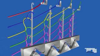 Knitting Fundamental  Course amp Wale Formation School Of Textiles [upl. by Nogem850]