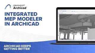 Integrated MEP Modeler in Archicad [upl. by Adnohr477]