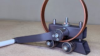 How To Make A Homemade Roller Bender  Metal Bender project [upl. by Patin]