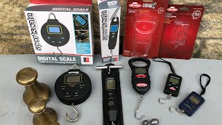 Digital Fishing Scale  Which are the best Tackle Review [upl. by Gilson]