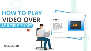 How To Play Video Over Multiple Slides  Video Background  PowerPoint Tutorial [upl. by Atiuqal]