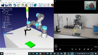 CURSO BASICO UNIVERSAL ROBOTS POLYSCOPE CB3  1 Programación de Movimientos básicos [upl. by Ellekram918]