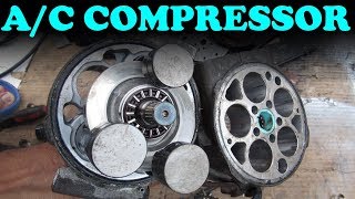 How an AC Compressor Works [upl. by Llednek]