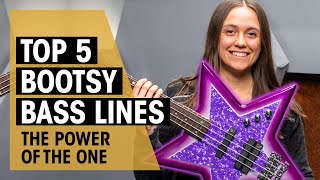 Top 5 Bootsy Collins Bass Lines  James Brown ParliamentFunkadelic  Thomann [upl. by Llyrrad]