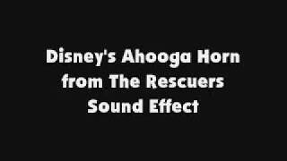 Disneys Ahooga Horn from The Rescuers SFX [upl. by Burbank]