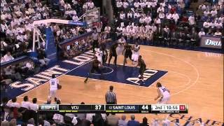 Virginia Commonwealth Rams vs Saint Louis Billikens  February 15 2014 [upl. by Yssej124]