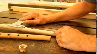 How to Make a 4 hole Native American Flute [upl. by Greenwald]