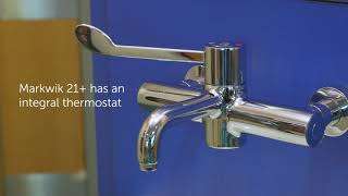 Armitage Shanks Markwik 21 Thermostatic Taps  Safe Water in Hospitals [upl. by Debbra179]