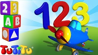 🧮Fun Toddler Numbers Learning with TuTiTu Airplane 🛩️🧮 TuTiTu Preschool and songs🎵 [upl. by Popele]