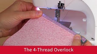 The 4Thread Overlock on the Baby Lock Vibrant [upl. by Alphonse]