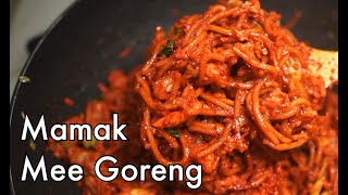 Mee Goreng Mamak Merah recipe  Singapore RED fried noodles [upl. by Rehttam]