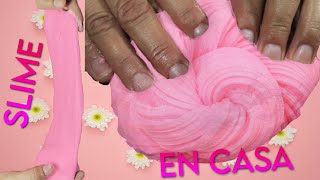 COMO HACER SLIME ¿1 INGREDIENTE SIN PEGAMENTO SIN BORAX FÁCIL DE HACER [upl. by Ettelorahc]