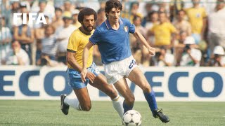 Italy v Brazil  1982 FIFA World Cup  Full Match [upl. by Haiel]