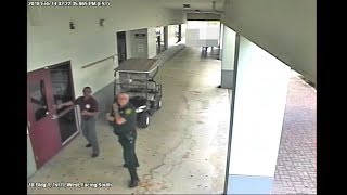 WATCH New video shows what happened outside Parkland school shooting [upl. by Akirdnahs]