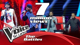 The Battles  Jithendra V Lakshitha  Siri Sangabodhi  Ahankara Nagare  The Voice Sri Lanka [upl. by Ettenoj]