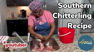 How to Clean and Cook Delicious Chitterlings praycookrepeat chitterlings lynnskitchen [upl. by Madlen]