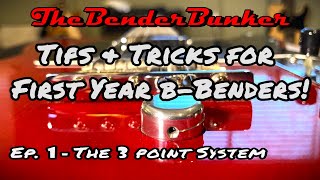 Bbender Guitar Lesson  Tips amp Tricks for First Year Bbenders  Ep 1 quotThe 3Point Systemquot [upl. by Kcirderf]