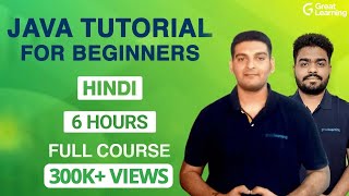 Java Tutorial in Hindi  Master Java in 6 Hours  Java programming for Beginners  Great Learning [upl. by Kellyann]