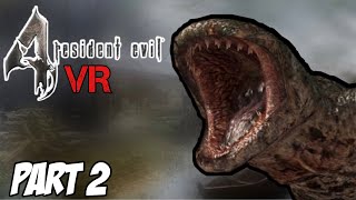 Resident Evil 4 VR  Full Walkthrough Part 2  Chapter 13  Del Lago  Gameplay  Oculus Quest 2 [upl. by Annadiana]